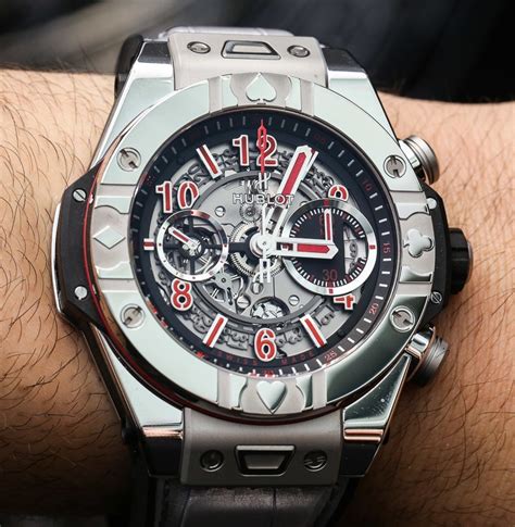 hublot unico world poker watch.